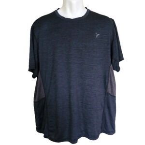 OLD NAVY ACTIVE Dark Grey Heather Short Sleeve T-Shirt Size Men's XXL